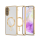 Etui / obudowa na smartfona Tech-Protect Magflex Magsafe do Samsung Galaxy A36 Shiny Gold